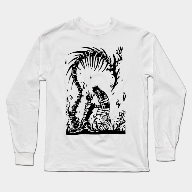 Fire force anime Long Sleeve T-Shirt by BentoPrint